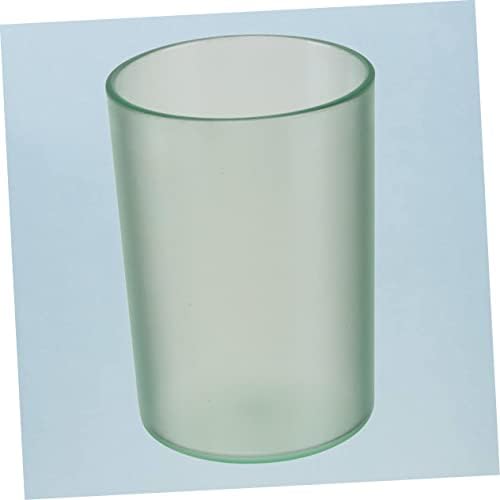 Elegant Transparent Toothbrush Holder mug for Adults