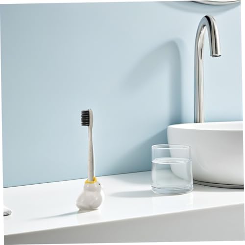 Cute Ceramic Toothbrush Holder for Kids and Adults