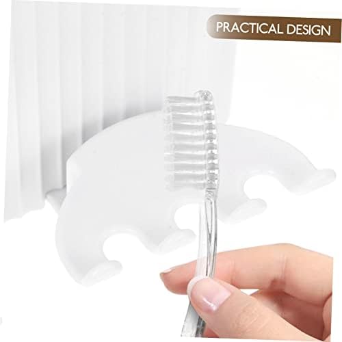 Wall-Mounted Bathroom Storage Set - Toothbrush Cup Organizer