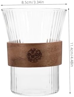 Sophisticated Glass Toothbrush Cup for Comfort Style