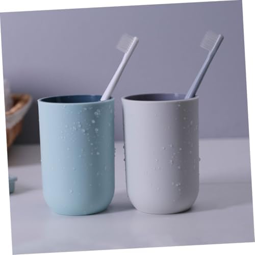 DECHOUS Eco-Friendly Toothbrush Holder for Couples Kids Portable Stylish Design