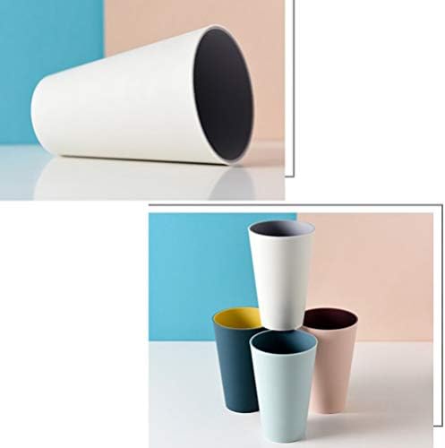 Reusable White Plastic Toothbrush Holder Durable Unbreakable for Travel Outdoor Use