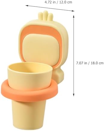 Excearth Toothbrush Holder Wall-Mounted Space-Saving Durable Organizer