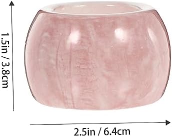 Stylish 2-Piece Marble Toothbrush Holder for Neat Bathroom Organization