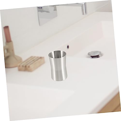 Stainless Steel Toothbrush Cup for Bathroom Travel Family Use