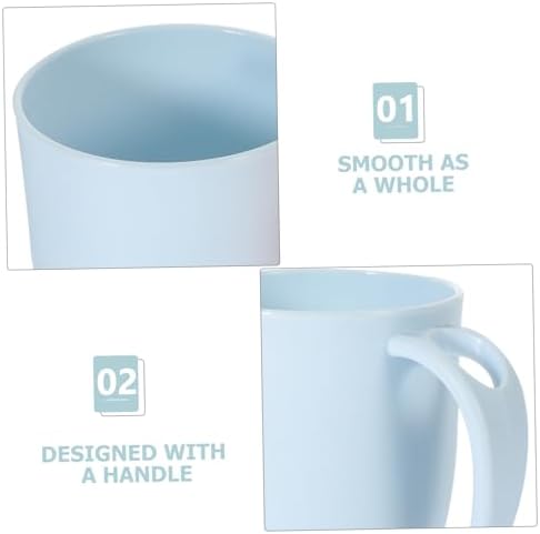 Hoement Reusable Cartoon Toothbrush Holder Mouthwash Cup for Kids