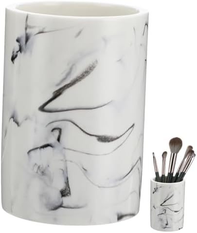 Unique Gargle Cup - Adorable Marbling Bathroom Brush Holder for Kids