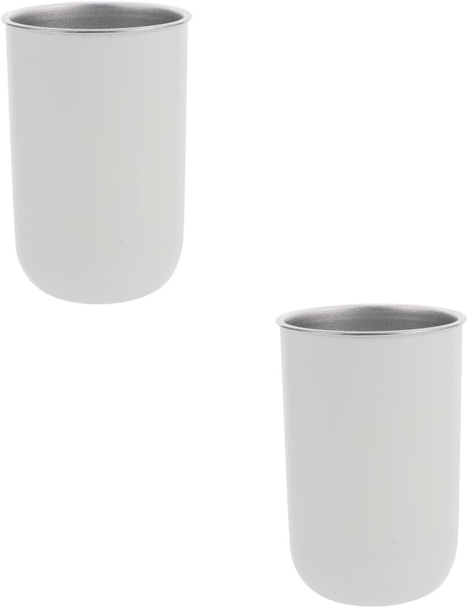 Stainless Steel Toothbrush Holder Cup