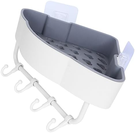 Bathroom Storage Shelf No Punching Plastic Organizer