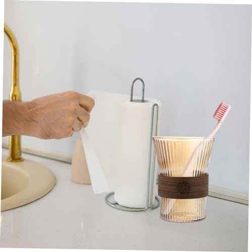 Elegant Toothbrush Container Comfortable Reusable Glass Cup