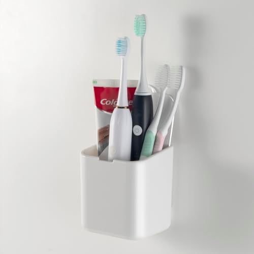 TASEVO Wall-Mounted Toothbrush Keeper