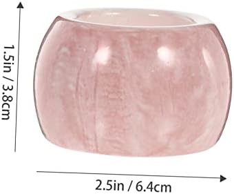Two-Piece Marble Pattern Toothbrush Stand For Electric Toothbrushes Bathroom Holder
