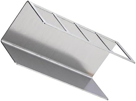 Wall Mounted Stainless Steel Toothpaste Organizer with Electric Toothbrush Slots