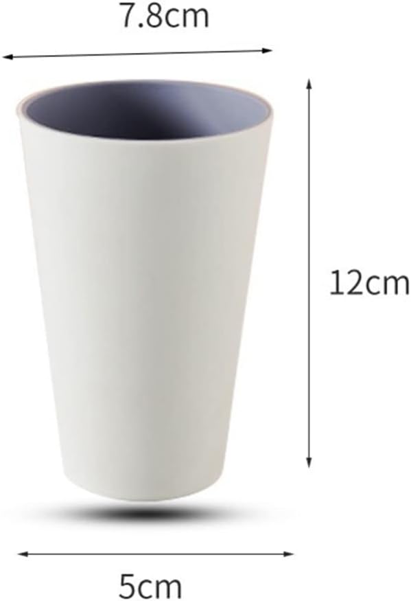 Reusable White Plastic Toothbrush Holder Durable Unbreakable for Travel Outdoor Use