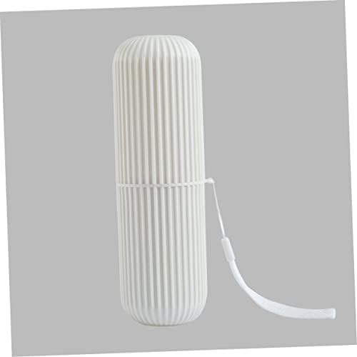Travel Toothbrush Case with Brushing Cup and Organizer