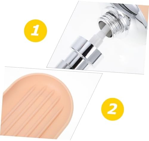 Solustre White Plastic Toothbrush Cup Easy to Clean