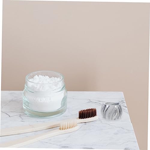 3Pc Marble Ceramic Electric Toothbrush Holder Organizer - Stylish Space Saving Easy to Clean