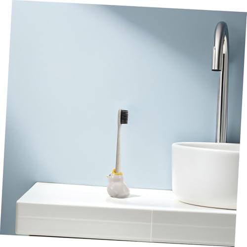 Modern Ceramic Toothbrush Holder Cute Organizer for Bathroom 1
