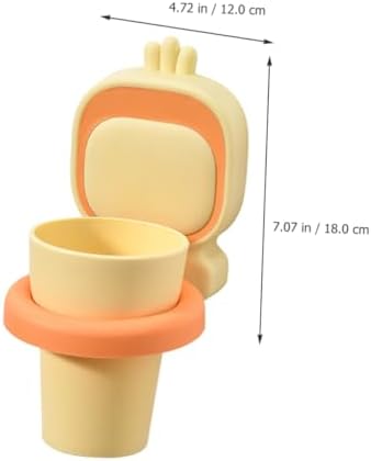Stylish Heavy-Duty Wall-Mounted Toothbrush Holder with Creative Nail Design