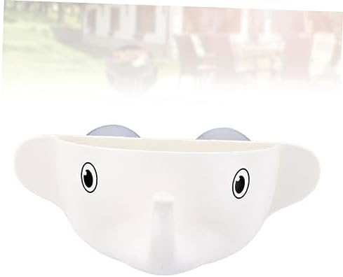 Elephant-Shaped Suction Cup Toothbrush Organizer
