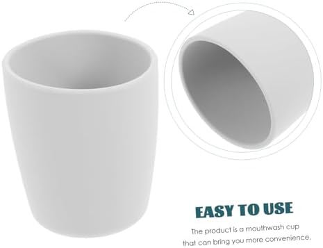 4-Piece SilicaNoesable Toothbrush Cup Set for Boys and Girls