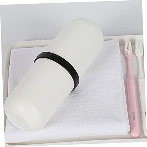 2-Piece Compact Travel Toothbrush Holder