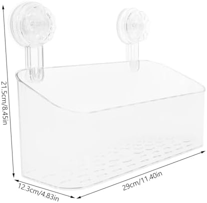 Alipis Shower Caddy with Suction Cups and Open Design