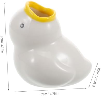 Modern Ceramic Toothbrush Holder Cute Organizer for Bathroom 1