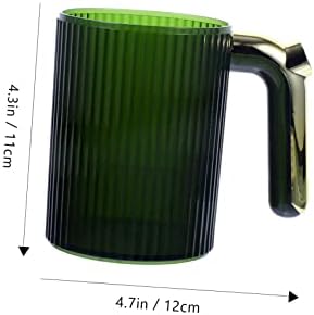 Cabilock Gold-Plated Toothbrush Holder Travel Cup