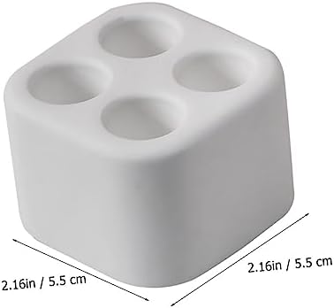 Durable White Mini Diatomite Toothbrush Stand
