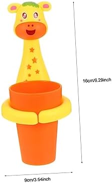PP Plastic Toothbrush Holder Mount Set of 2
