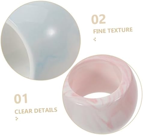 Sturdy Marble Pattern Toothbrush Holders for Kids Portable Bathroom Organizer