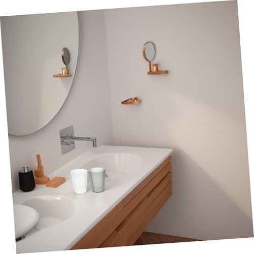 Chic 2-Pack Toothbrush Cup with Storage for the Bathroom