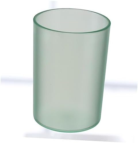 Sturdy Transparent Toothbrush Cup for Adults