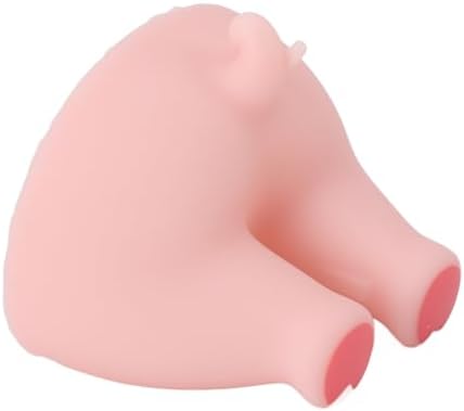 Cute Toothbrush Holder Pig Tail Bathroom Organizer