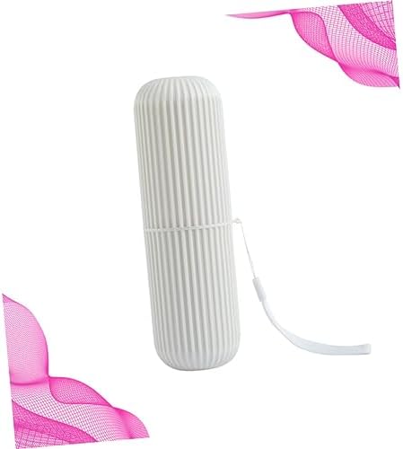 Travel Toothbrush Case with Brushing Cup and Organizer