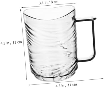 GOOHOCHYTransparent Tirellay Toothbrush Cups for Bathroom Use