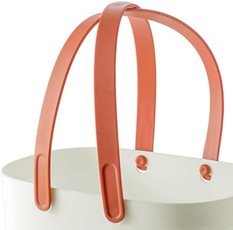 Nurnesy Large Capacity Plastic Shower Storage Basket Organizer
