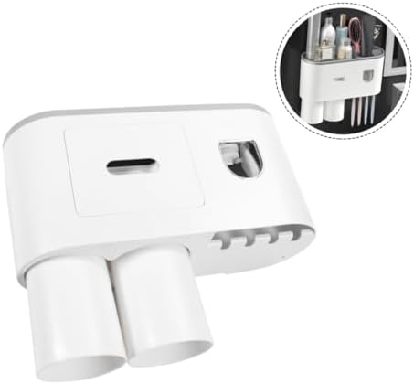 Healifty Auto Toothpaste Squeezer Toothbrush Holder Compact Easy to Use