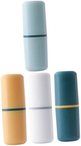 Compact Travel Toothbrush Holder 4pk