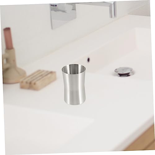 Stylish Stainless Steel Mouthwash Toothbrush Holder for Families