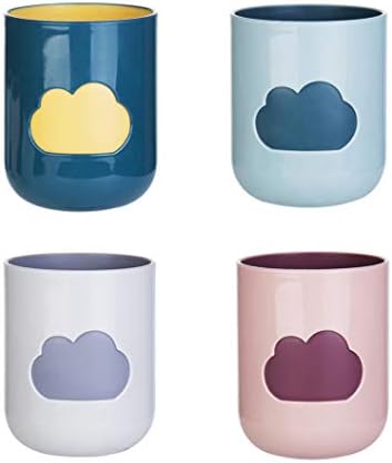 4-Piece Travel Toothbrush Set Upscale Bathroom Accessories