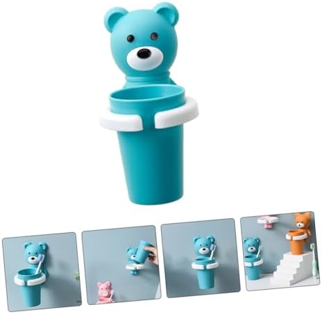 Love Your with Beavorty - Wall-Mounted Cartoon Toothbrush Organizer for Kids