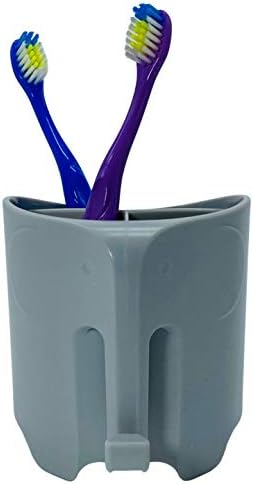 Cute Elephant Toothbrush Pencil Holder