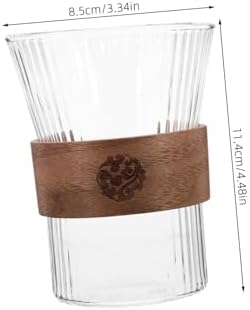 Cabilock Reusable Glass Toothbrush Cup