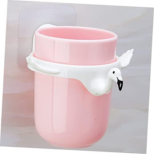HOOtn Flamingo Tooth Mug Gargle Brush Use-Everyday Organizer in a Cute Design