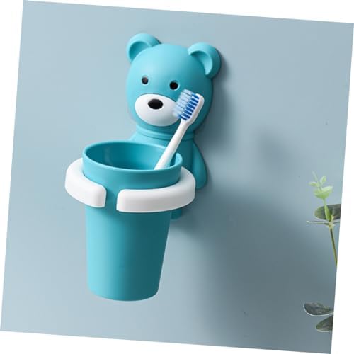 Love Your with Beavorty - Wall-Mounted Cartoon Toothbrush Organizer for Kids