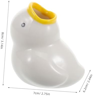 SAFIGLE Cute Cartoon Ceramic Toothbrush Holder