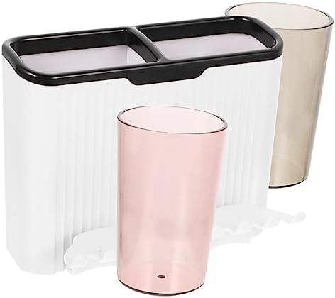 Space-Saving Wall-Mounted Toothbrush Holder Set