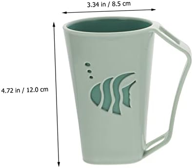 2-Piece Reusable Bathroom Cups for Tooth Rinsing